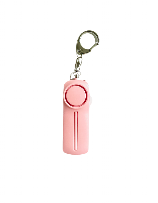 Pink safety alarm